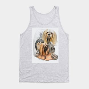 Lhasa Apso Medley Tank Top